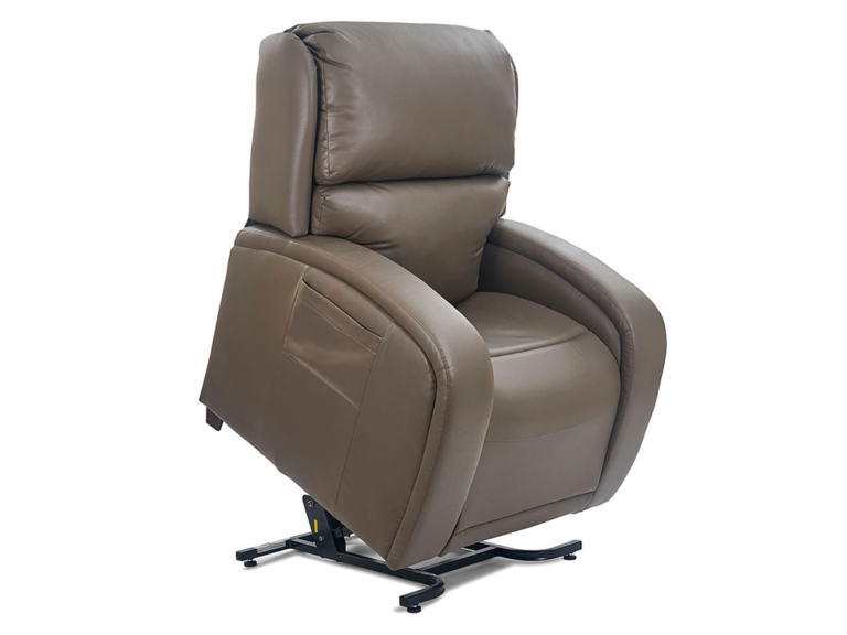 Gilbert reclining seat leather lift chair recliner with heat and massage